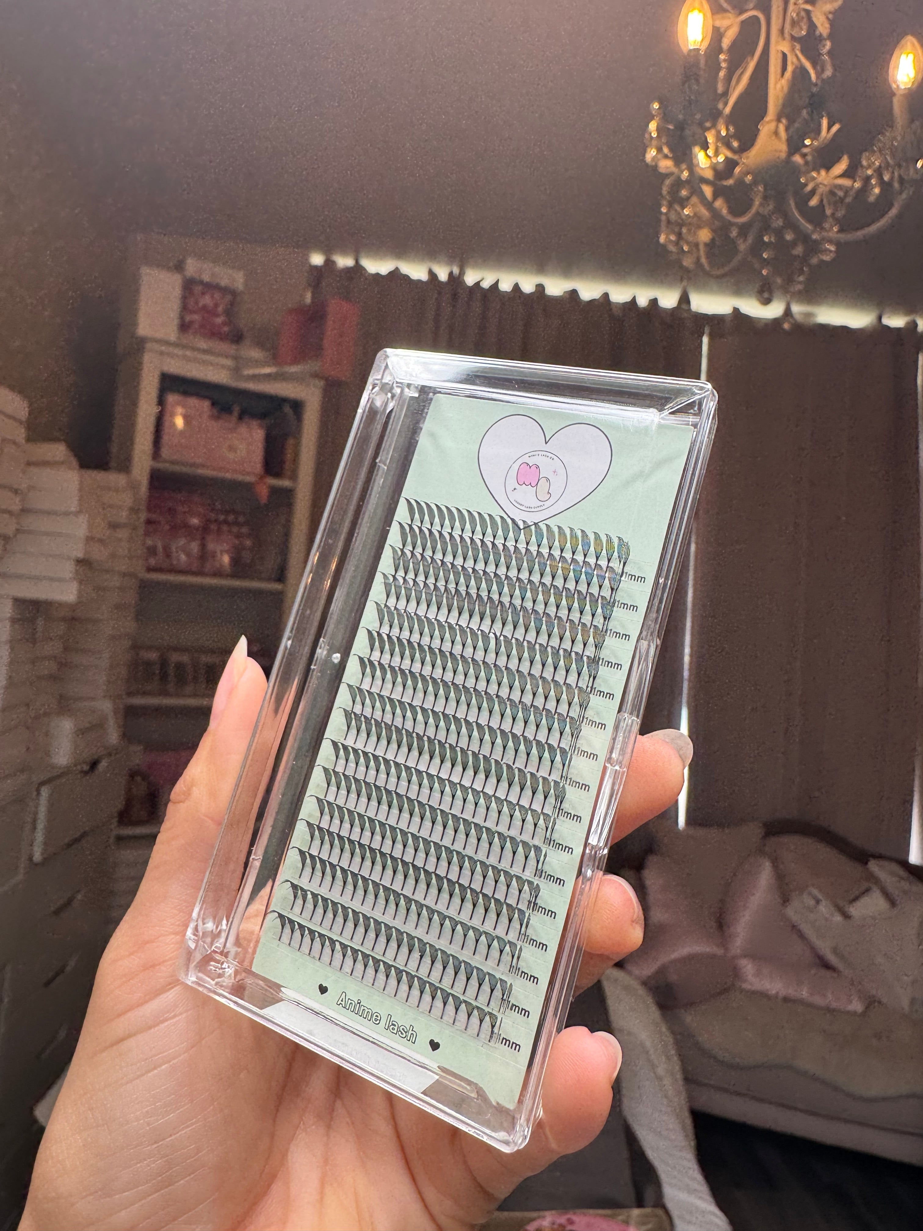 🌸Anime girl lash trays 🌸